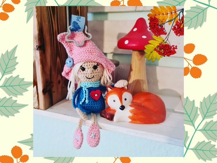 Kleine Hexe Walburga häkeln