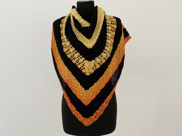 Häkelanleitung - Tuch "Duhnen"