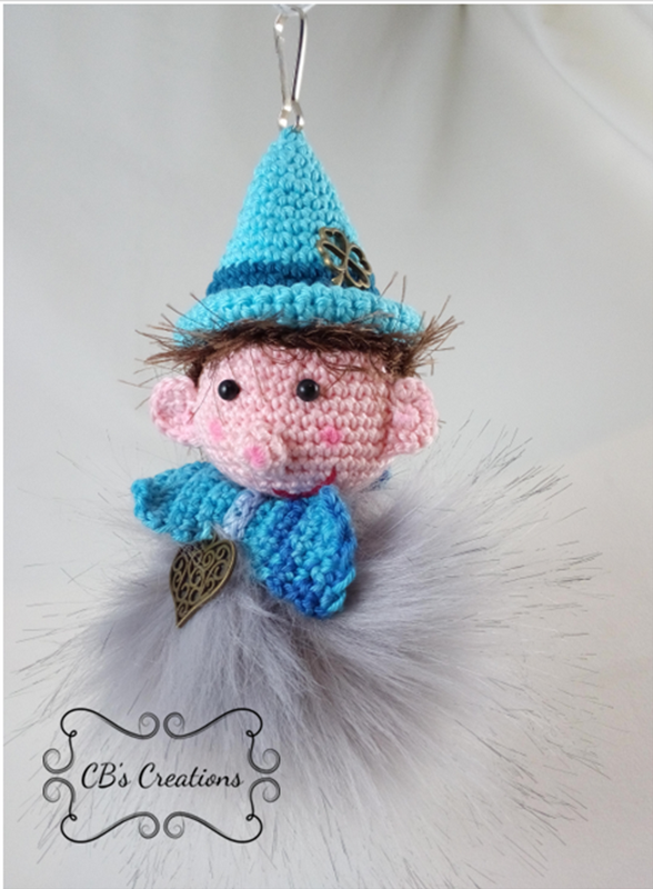 unnies Funn, Fuzz and Fozz, Crochet Pattern, fur pompon - Image 4