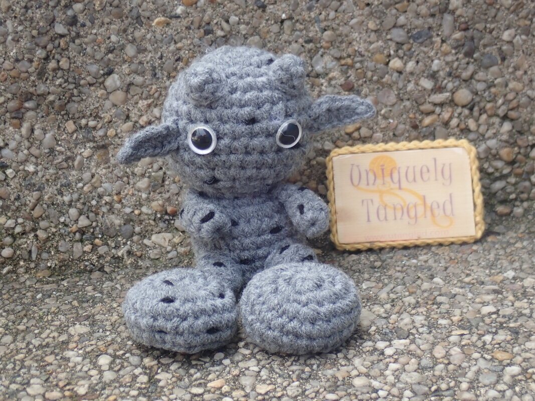 Rubble the Sprite - Crochet Amigurumi PDF- English Pattern