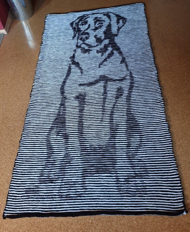 Anleitung Decke "Milow" - Schattenstricken