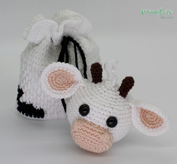 Adventsset KUH - Häkelanleitung