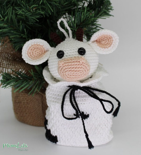 Adventsset KUH - Häkelanleitung