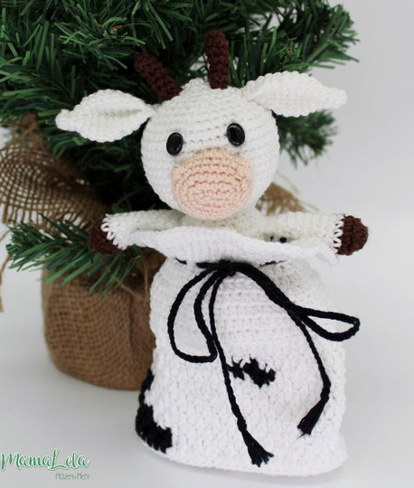 Adventsset KUH - Häkelanleitung