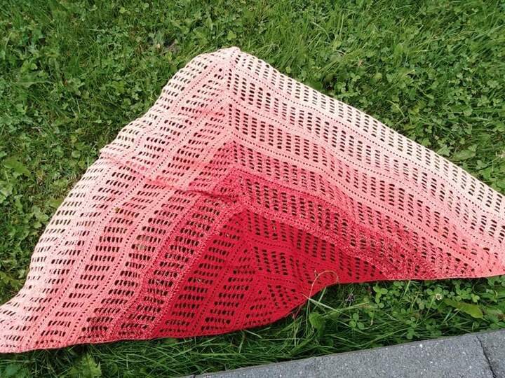 Anleitung Tuch Denise häkeln