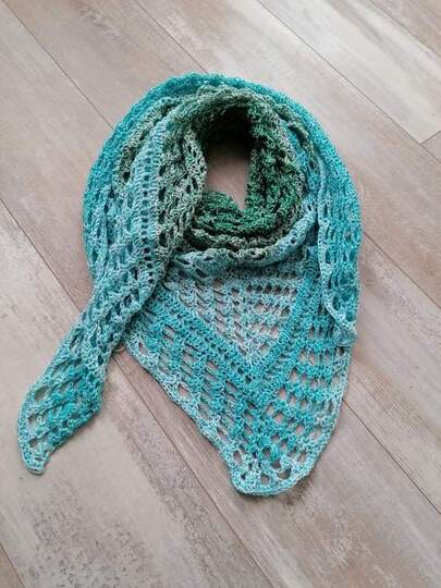 Anleitung Tuch Denise häkeln