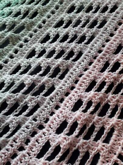 Anleitung Tuch Denise häkeln