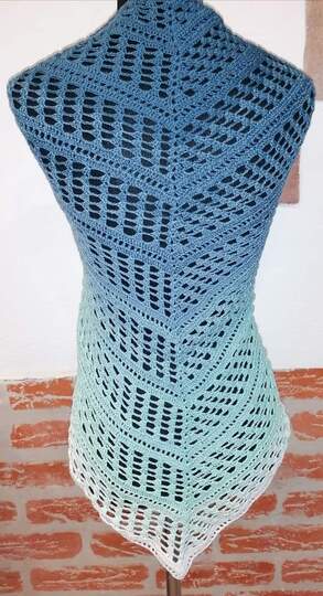 Anleitung Tuch Denise häkeln