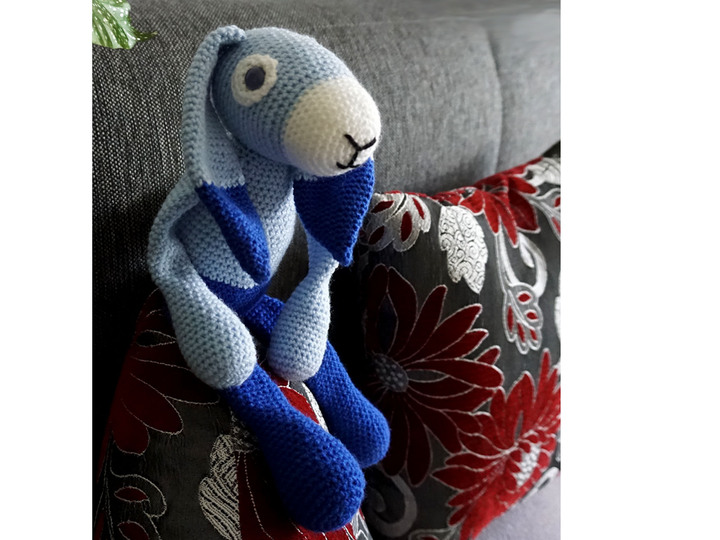 Amigurumi Häkelanleitung Schlenkerhase Hector 