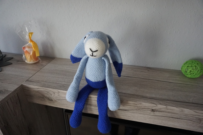 Amigurumi Häkelanleitung Schlenkerhase Hector 
