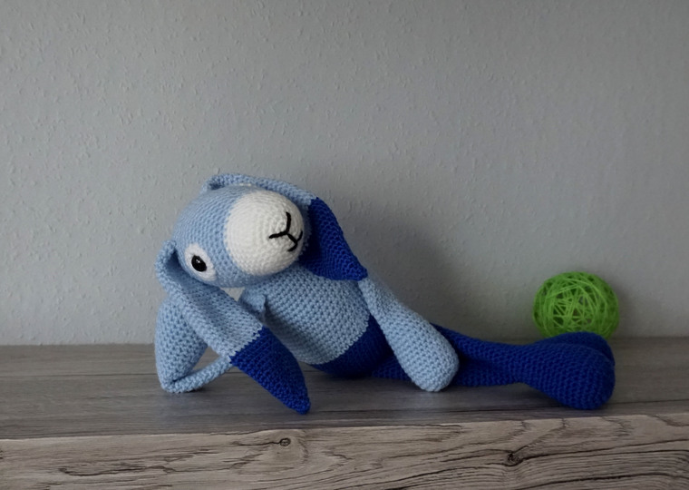 Amigurumi Häkelanleitung Schlenkerhase Hector 