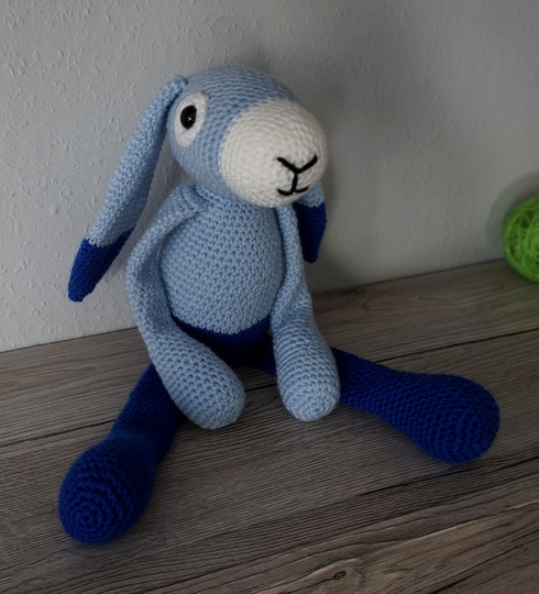 Amigurumi Häkelanleitung Schlenkerhase Hector 