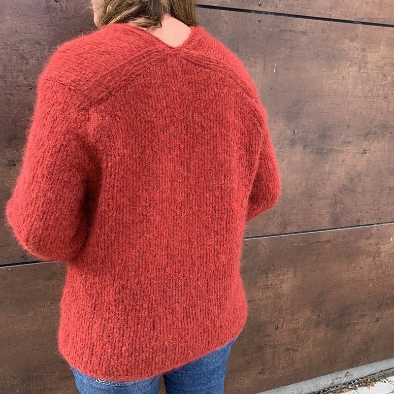 Pullover Damen Strickanleitung V-Ausschnitt - Bild 2