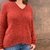 Pullover Damen Strickanleitung V-Ausschnitt