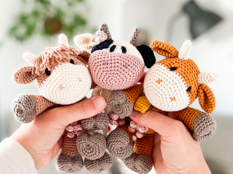 Crochet Pattern Cow