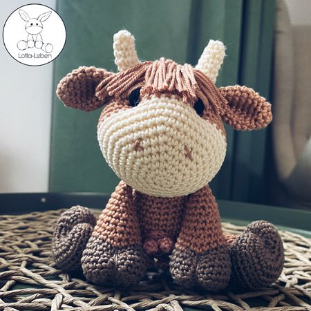 Crochet Pattern Cow