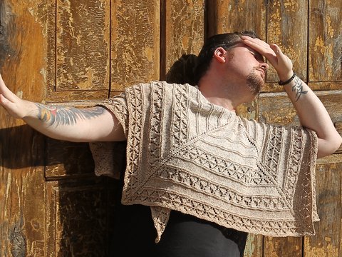 Anleitung Cape-Tuch "Mother´s gift"