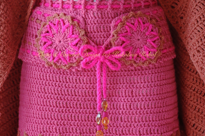 Anleitung Häkel Gürtel / Blumengarten