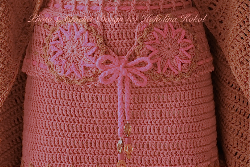 Anleitung Häkel Gürtel / Blumengarten