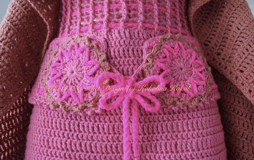 Anleitung Häkel Gürtel / Blumengarten