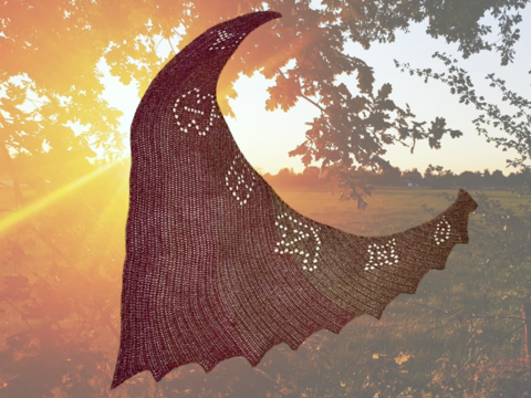 Häkelanleitung Drachenschwanz "Herbstdrache"