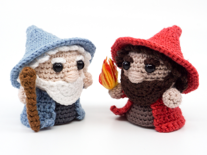 Amigurumi Magier & Zauberer häkeln