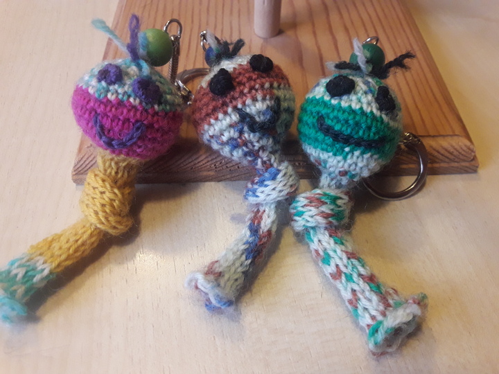 Anleitung Wollresteverwertung Wurm