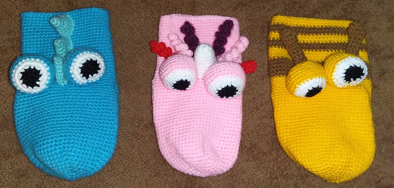 Anleitung Handpuppen Dino - Einhorn - Biene - Bild 2