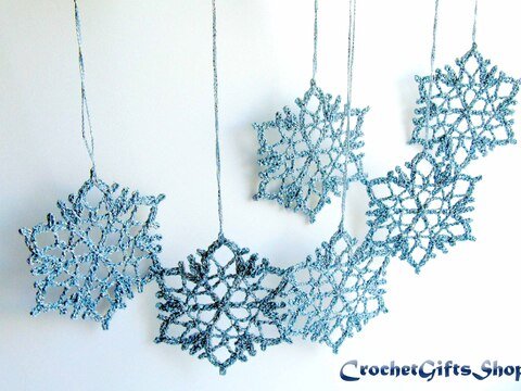 Häkelanleitung Schneeflocke 13