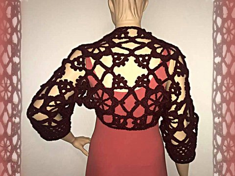 Der schicke Bolero "Frau SAML"