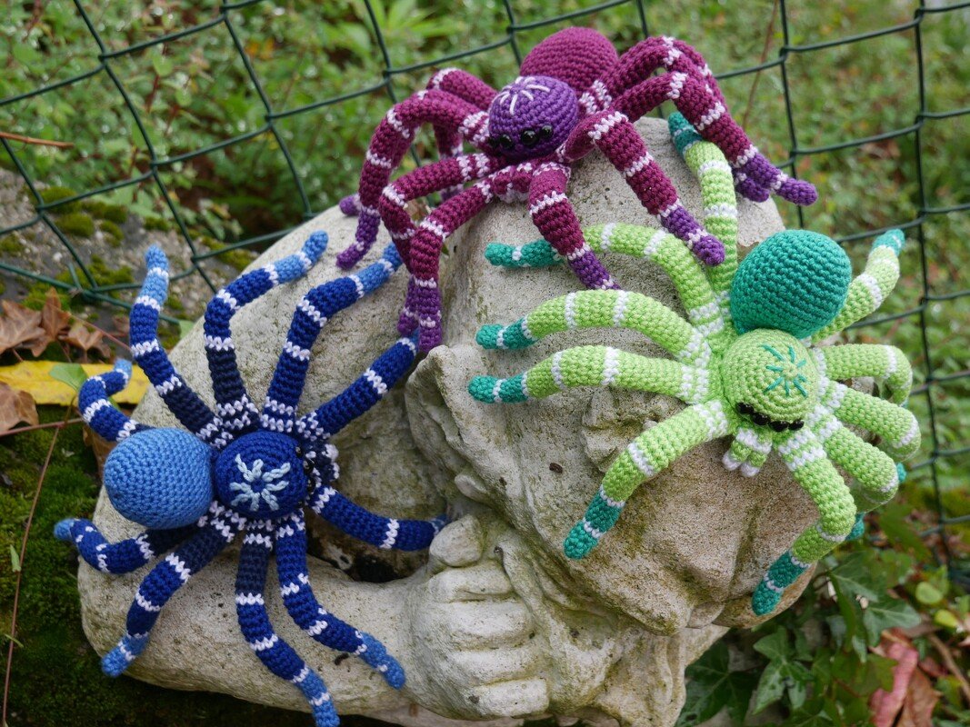 Häkelanleitung bezaubernde Spinne - Bild 6
