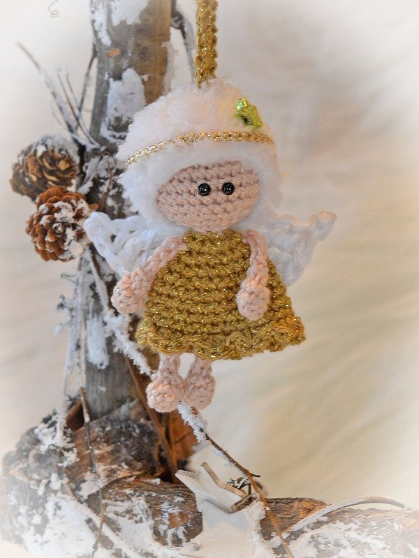 Engel Schutzengel Anhänger für Geschenke Deko oder Glücksbringer - Bild 2