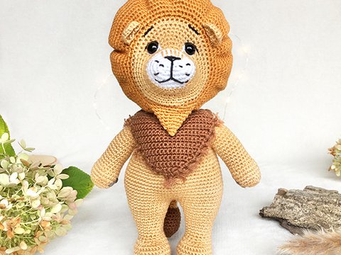 Häkelanleitung für den Löwe Ludi