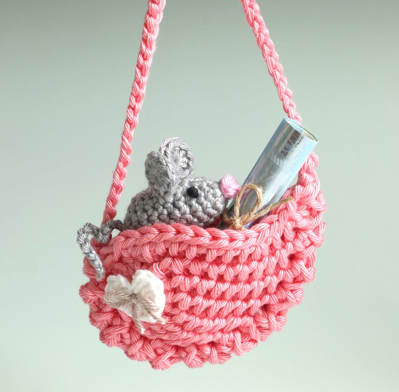 Little Wing Bag with Mouse – Pattern for Christmas, Gifts & Decoration - Image 11