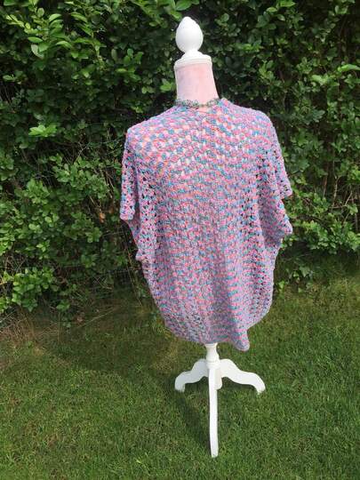 Weste Elisa häkeln Häkelweste