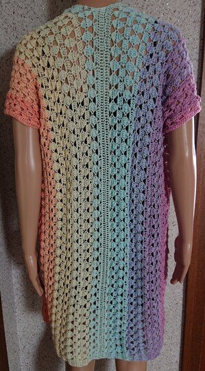 Weste Elisa häkeln Häkelweste