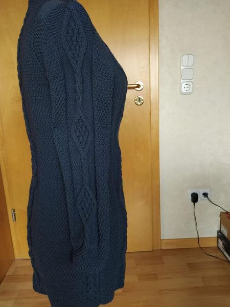 Anleitung RVO-Aran-Jacke mit keltischem Muster "nordische See" Größe S-XXXL