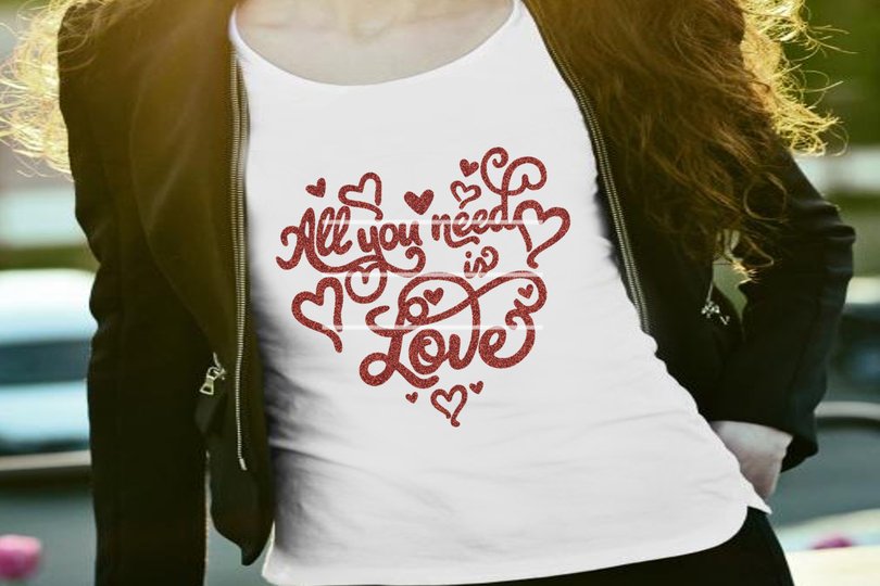 All You need is Love Plotterdatei SVG DXF