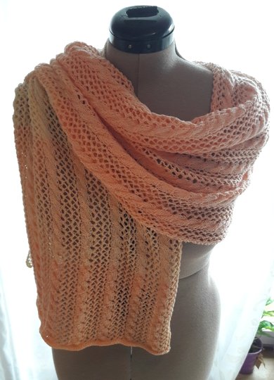 Strickanleitung für Stola-Schal "Sommertraum"