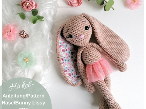 Häkelanleitung Hase Lissy
