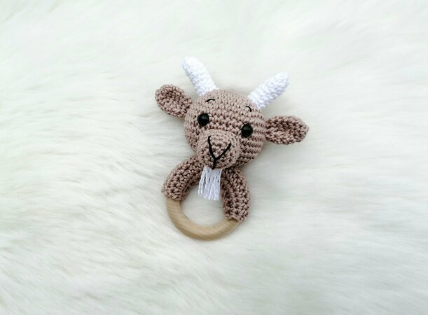 Goat Rattle - Crochet Pattern