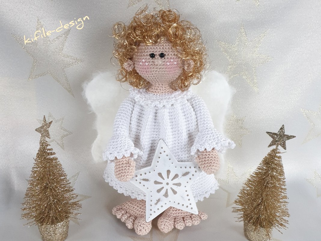 Häkelanleitung Loreen das Engerl - Mädl - Bild 3