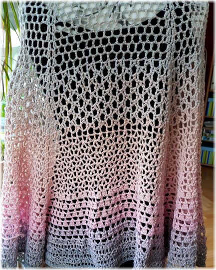 Häkelanleitung Schultertuch Seven Corners