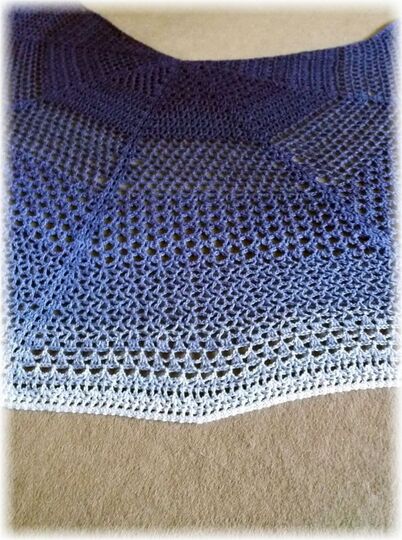 Häkelanleitung Schultertuch Seven Corners