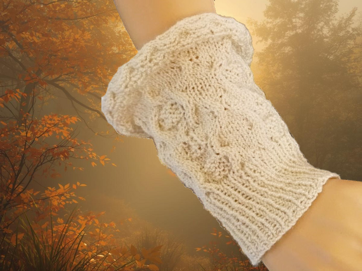 Armstulpe Kafu - Strickanleitung