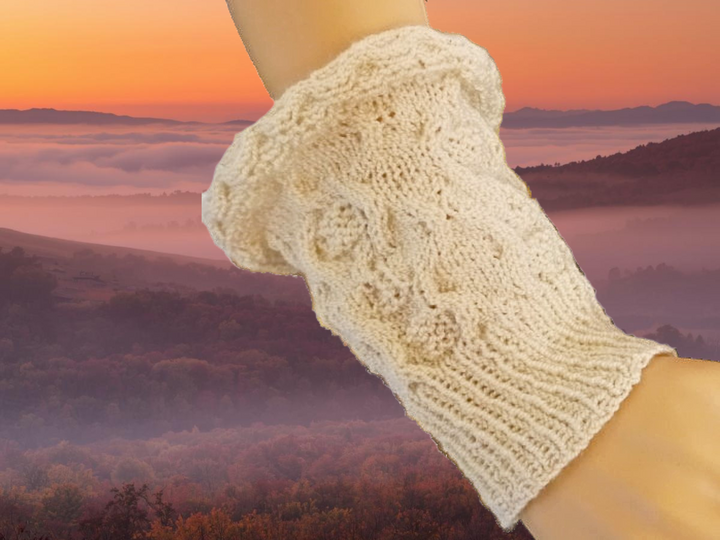 Armstulpe Kafu - Strickanleitung