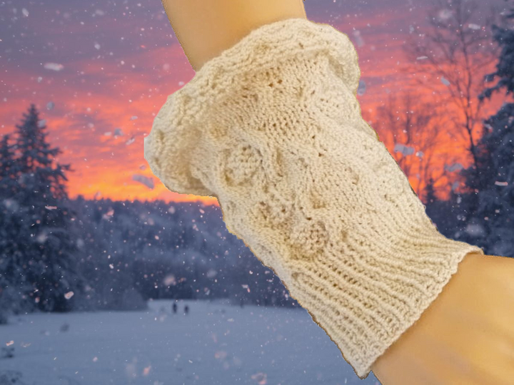 Armstulpe Kafu - Strickanleitung