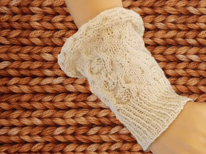 Armstulpe Kafu - Strickanleitung