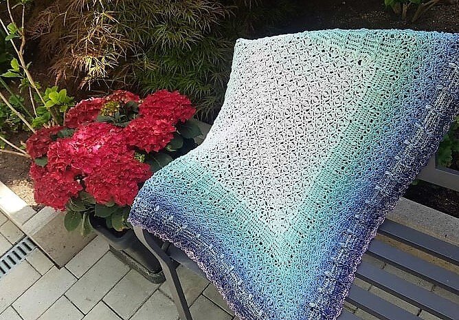 Mana Decke Babydecke - quadratisch oder rechteckig - Häkel-Anleitung - Bild 3