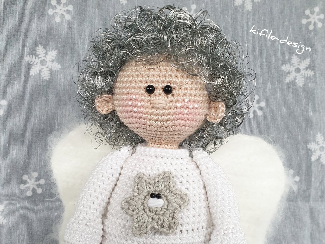 Häkelanleitung Louis der Engerl - Bub - Bild 2